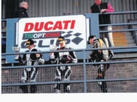 Luke wins at Donnington