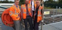 Local MP visits water treatment works