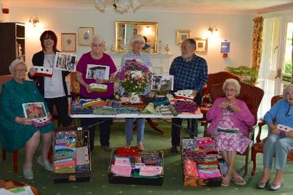 Residents of Goodrich Court come up trumps