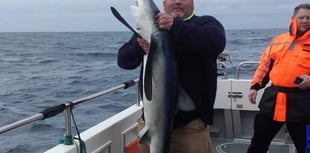 Ross-on-Wye anglers hook a shark