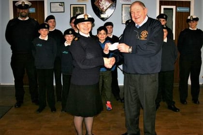 Ross Lions support local Sea Cadets following floods