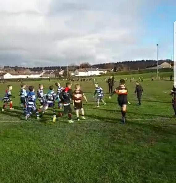 Ross youngsters join forces to tackle Cinderford team 