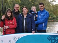 Family to finish 300 kilometre charity challenge in Ross-on-Wye