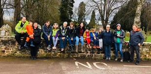 Final Ross litter pick for community clean-up pioneer