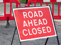 More than a dozen road closures for motorists to avoid this week