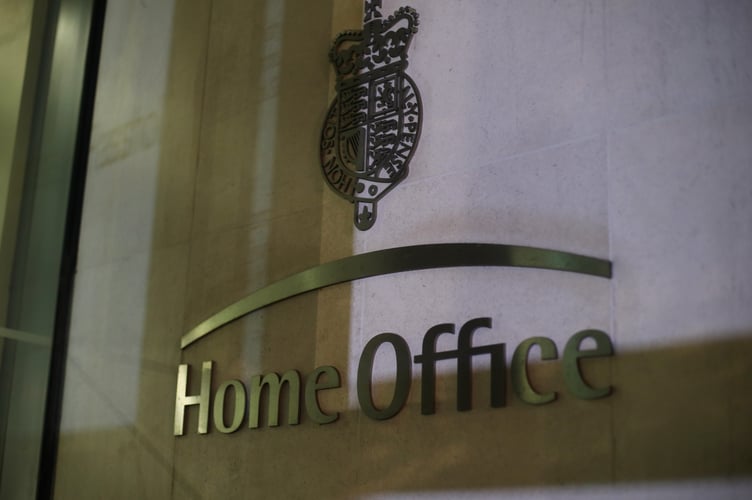 The sign outside the Home Office in Westminster, London, following the resignation of Amber Rudd who resigned as Home Secretary amid claims she misled Parliament over targets for removing illegal migrants.