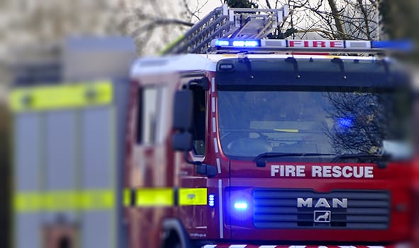 Crews fight second hay blaze covering 15 acres