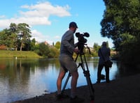 Camera crews zoom in on walking festival