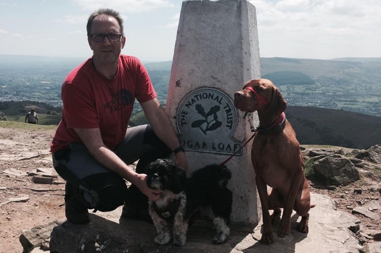 Mark Dix, Skirrid, Brecon 2019.