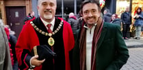 TV star Richard Hammond lights up biggest ever Ross Christmas Fayre