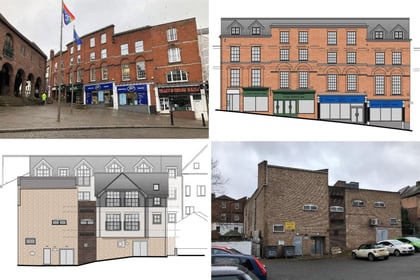 Fresh plans submitted for town centre flats