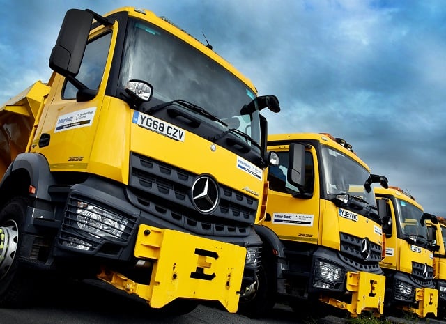 Council buys eight gritters for £1.1m