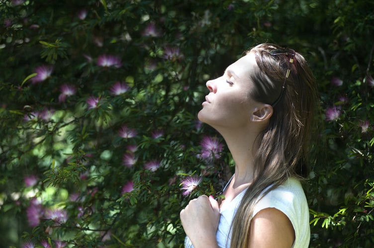 Clean air stock image