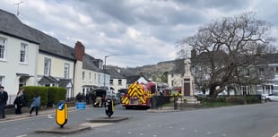 Fire call out at Monmouth Comprehensive School 