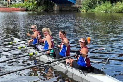 Ross rowers' prowess at Stourport Regatta, securing multiple victories