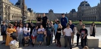 John Kyrle High School students explore Paris in a whirlwind cultural weekend