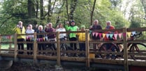 Villagers pop Champagne corks as bridge over ‘dangerous’ ford unveiled