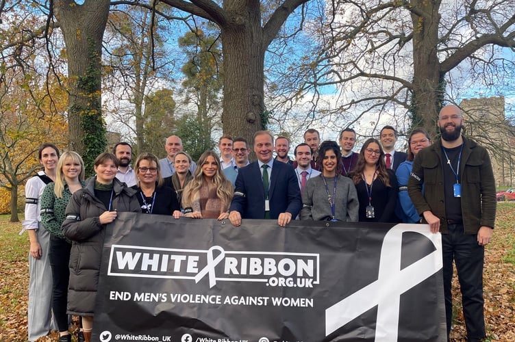 PCC office received White Ribbon UK accreditation 