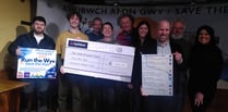 Run the Wye participants donate £1700 raised 