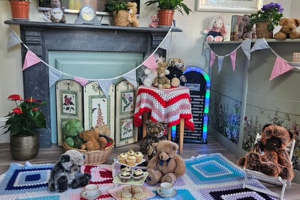 Care Home celebrates Winnie the Pooh Day with a Teddy Bears Picnic 