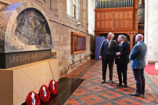 HRH The Duke of Gloucester with Chris Milton and Alan Cartwright.jpg