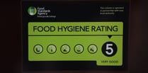 Five-star food hygiene ratings handed to businesses