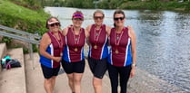 Rowers make waves with nine wins downstream