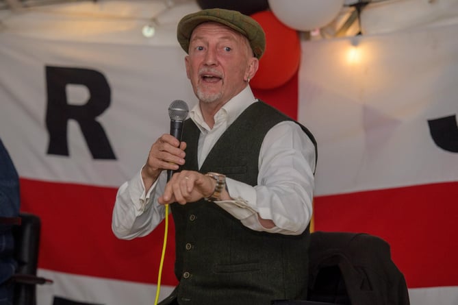 Ian Holloway held the audience enthralled on Saturday night