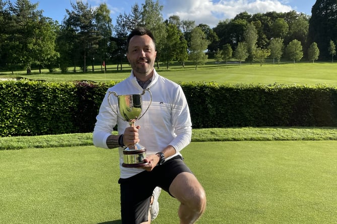 Nick Day won the Farr Scratch Cup Open at Ross Golf Club for the third time. Photo: Ross GC 