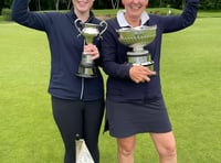 Sophie and Nadia do the county double