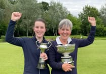 Sophie and Nadia do the county double