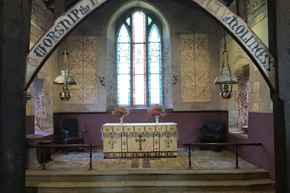 Chancel restoration took five years to complete