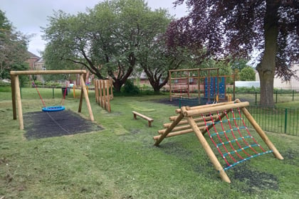 New equipment installed at Dean Hill Play Park