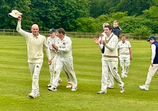 Anthony James scored 121 for Aston Ingham in another match-winning performance.