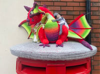 Ross streets yarn-bombed with fairytales and nursery rhymes 