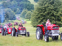 Tractor enthusiasts rally for charity