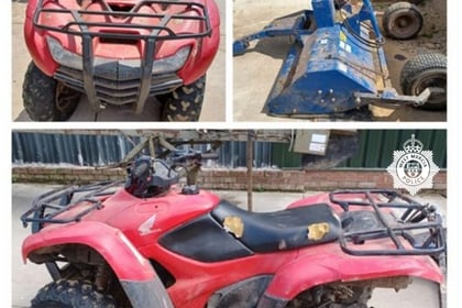 Appeal to reunite stolen farm vehicles with its owners