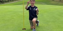 Ace for seven-year-old golf star