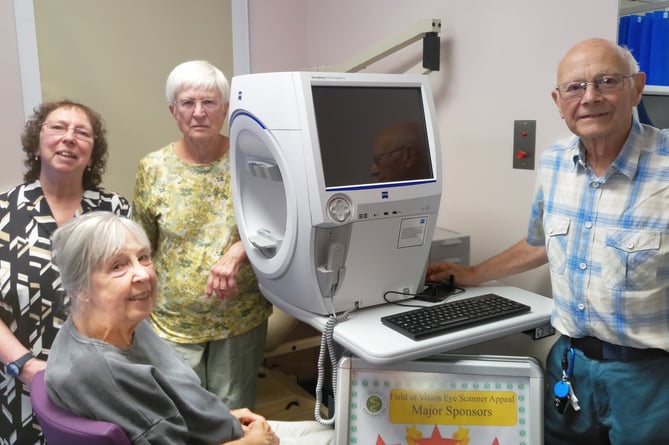 Group in hospital