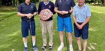 Golfing duo pull off master stroke to land Curtis Shield