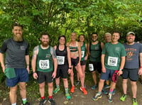 Runners blaze a trail down the Wye