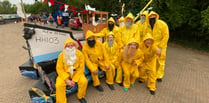 Thrills and spills in Monmouth Raft Race