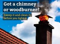 Get your chimney swept for Chimney Fire Safety Week