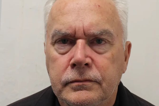 Huw Edwards' custody photo