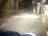 Drainage system struggled to cope with volume of flood water