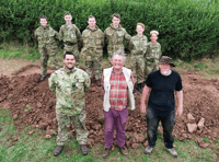 Army cadets help archaeologists investigate ancient hillfort