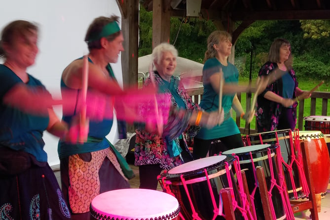 Japanese drummers