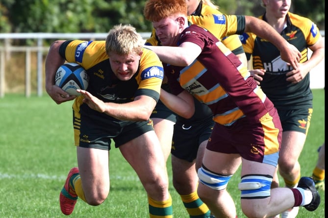 Newent on the charge against Malvern