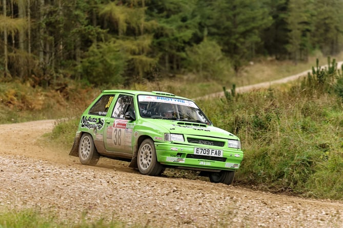 Karen Jenkins wrapped up the co-drivers class title alongside husband Nigel 