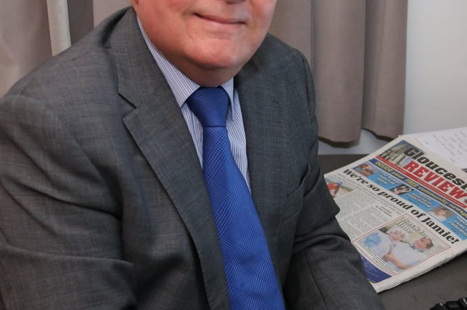 John Hawkins at work - pictured in March 2014